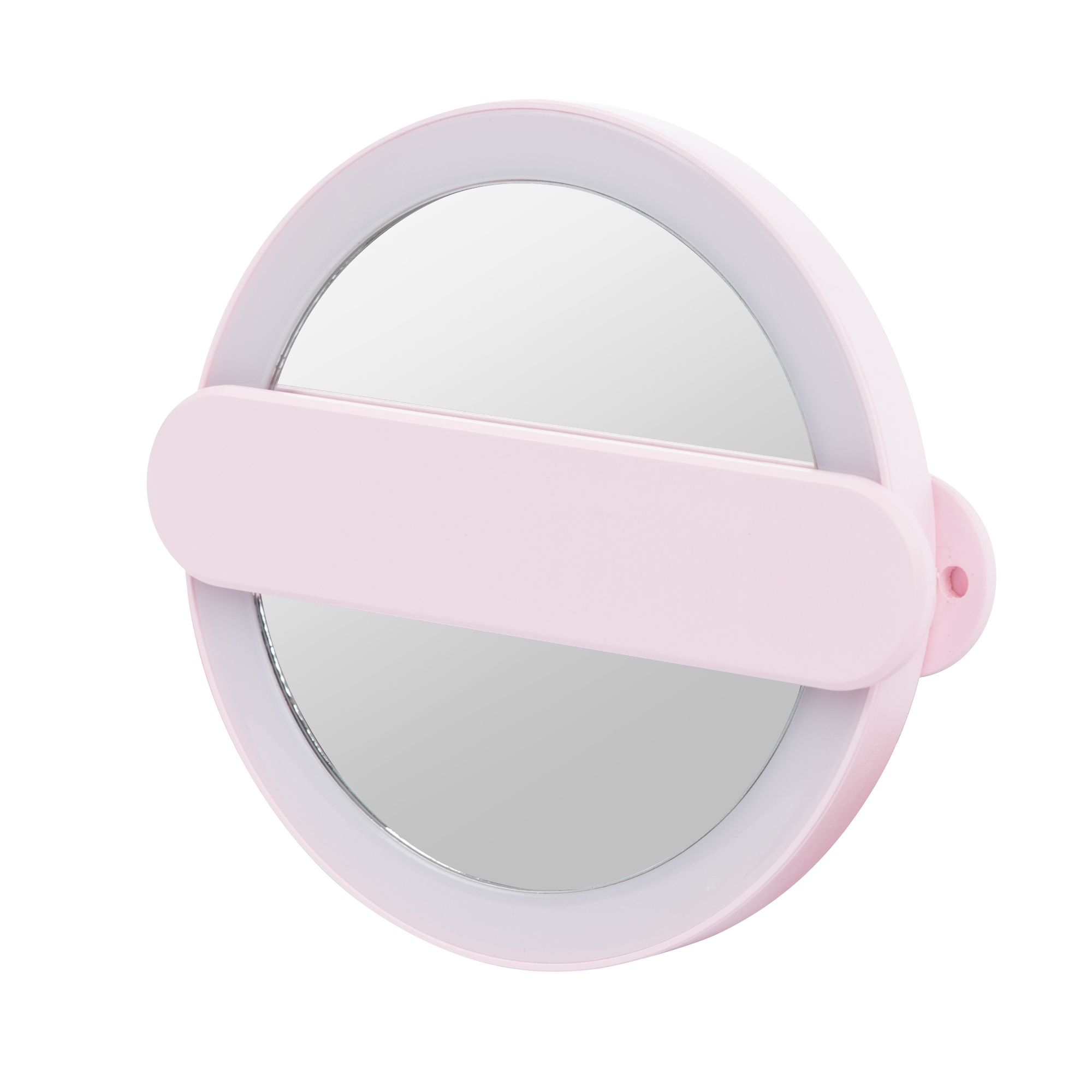 Led Mirror With Swivel Handle 1