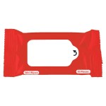 Wet Wipe Packet - 9043 RED 4CP Wet Wipe Packet - 9043 RED 4CP