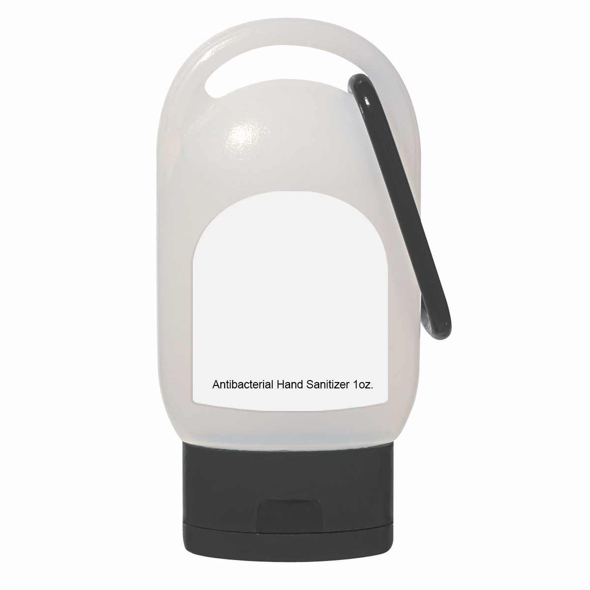 1 Oz. Hand Sanitizer With Carabiner 1