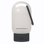 1 Oz. Hand Sanitizer With Carabiner - /9057 BLK Clear 1 Oz. Hand Sanitizer With Carabiner - /9057 BLK Clear