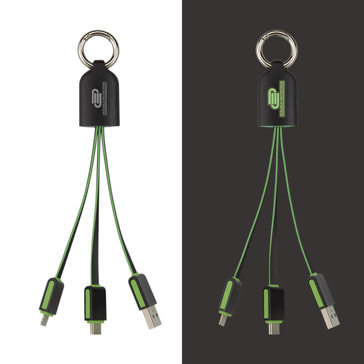 3-in-1 Light Up Charging Cables 1