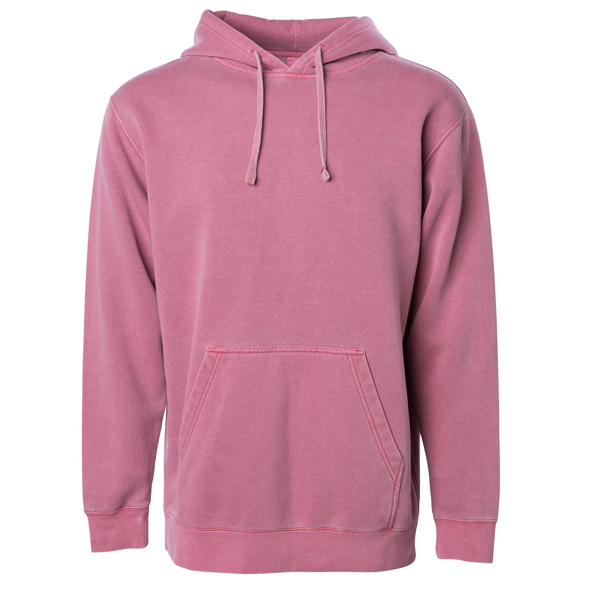 Independent Trading Company Unisex Midweight Pigment Dyed Hooded Sweatshirt 1
