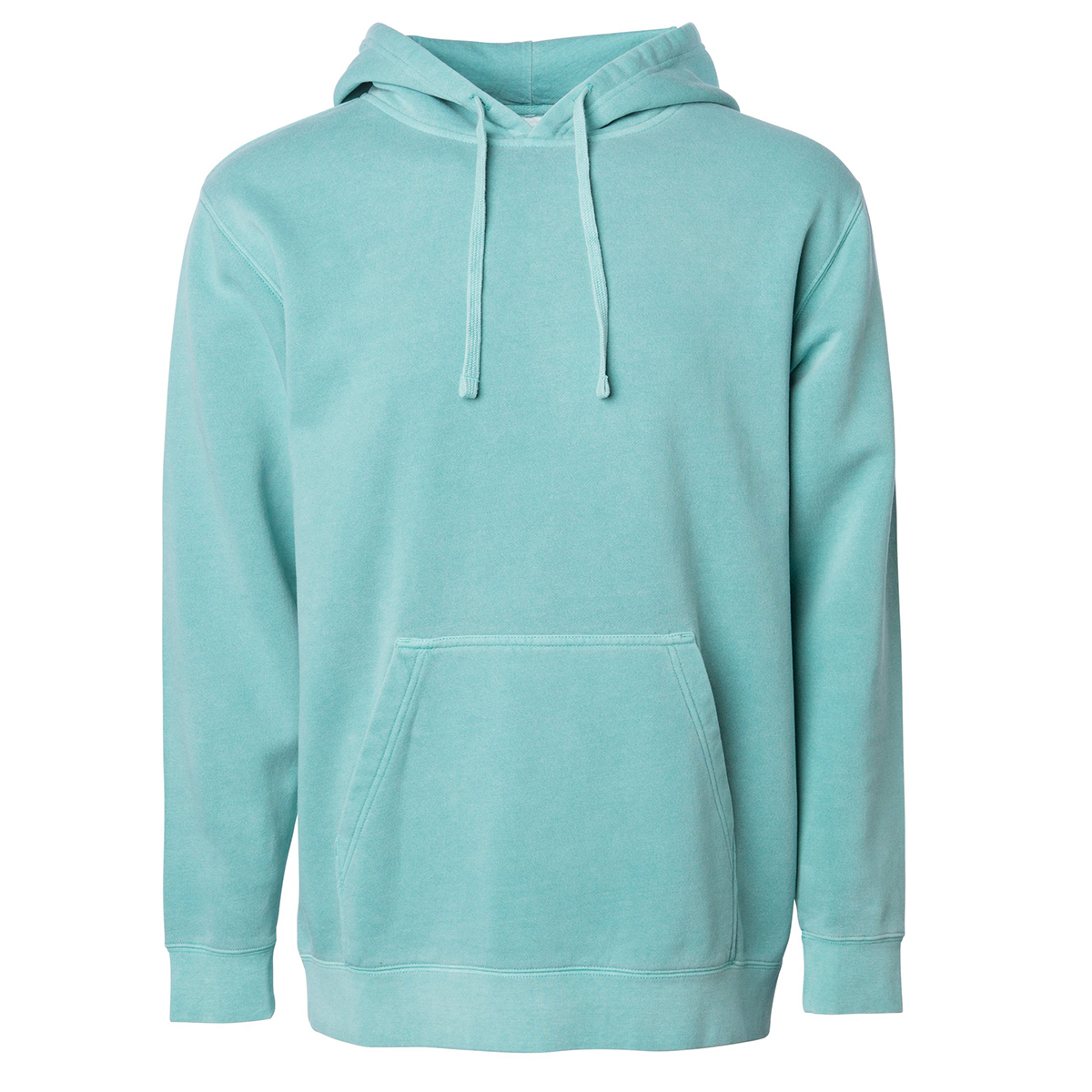 Independent Trading Company Unisex Midweight Pigment Dyed Hooded Sweatshirt 1