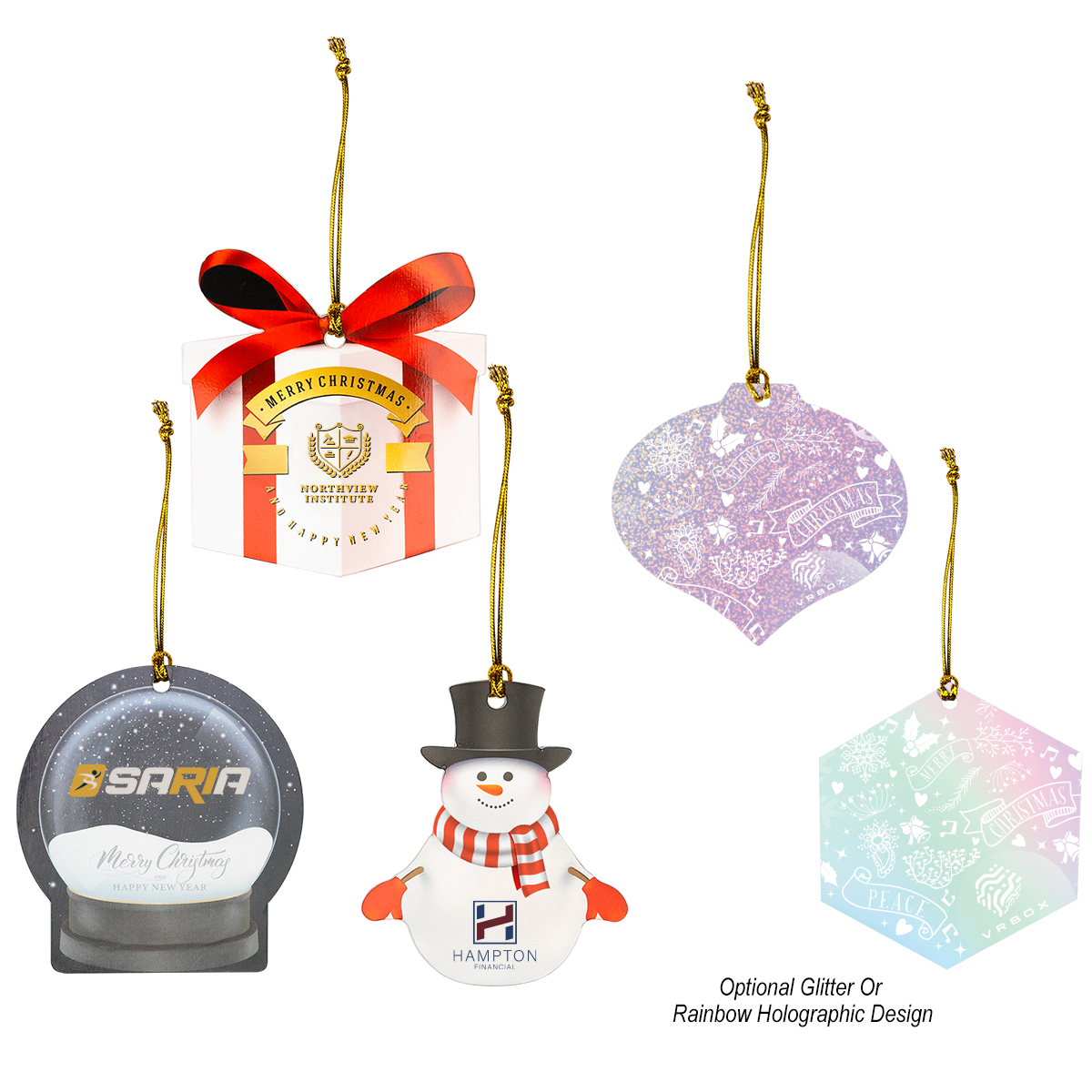 Acrylic Ornament - Custom Shapes 1 Acrylic Ornament - Custom Shapes 1