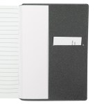 Rochester Recycled Leather Journal - 65029 LTGRA Blank Rochester Recycled Leather Journal - 65029 LTGRA Blank