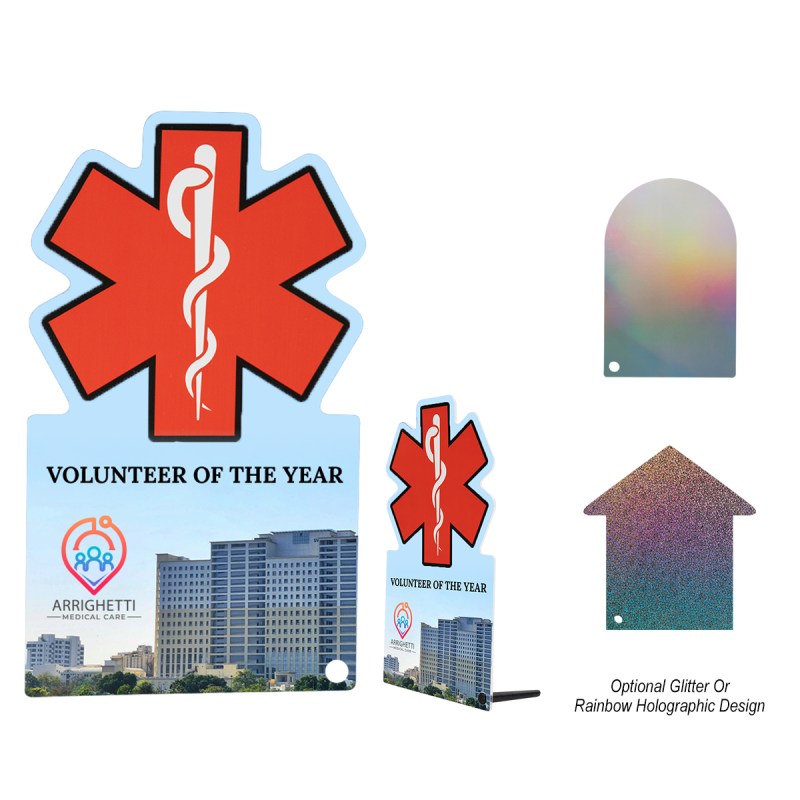 Acrylic Award - Custom Shape 5" 1 Acrylic Award - Custom Shape 5" 1