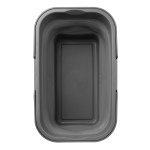 Collapsible Picnic Basket Cooler - 35121 GRA Inside Collapsible Picnic Basket Cooler - 35121 GRA Inside