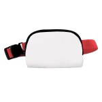 Sublime Series Rpet Fanny Pack - 30167 WHTBLKRED Blank Sublime Series Rpet Fanny Pack - 30167 WHTBLKRED Blank