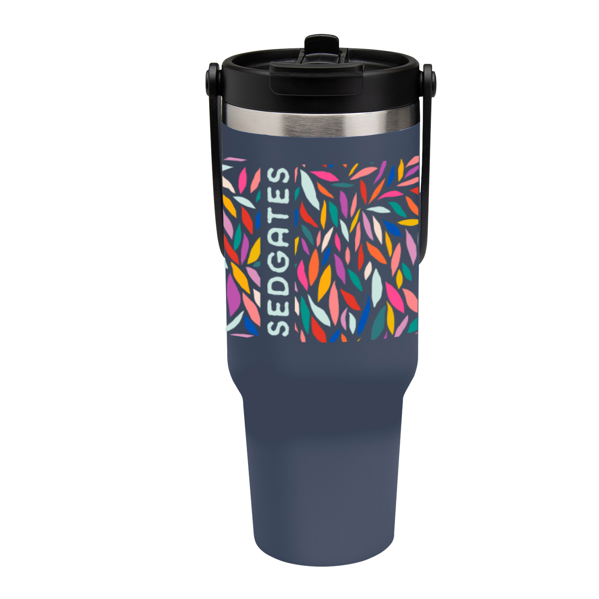 40 Oz. Full Color Peak Intrepid Recycled Stainless Steel Tumbler 1