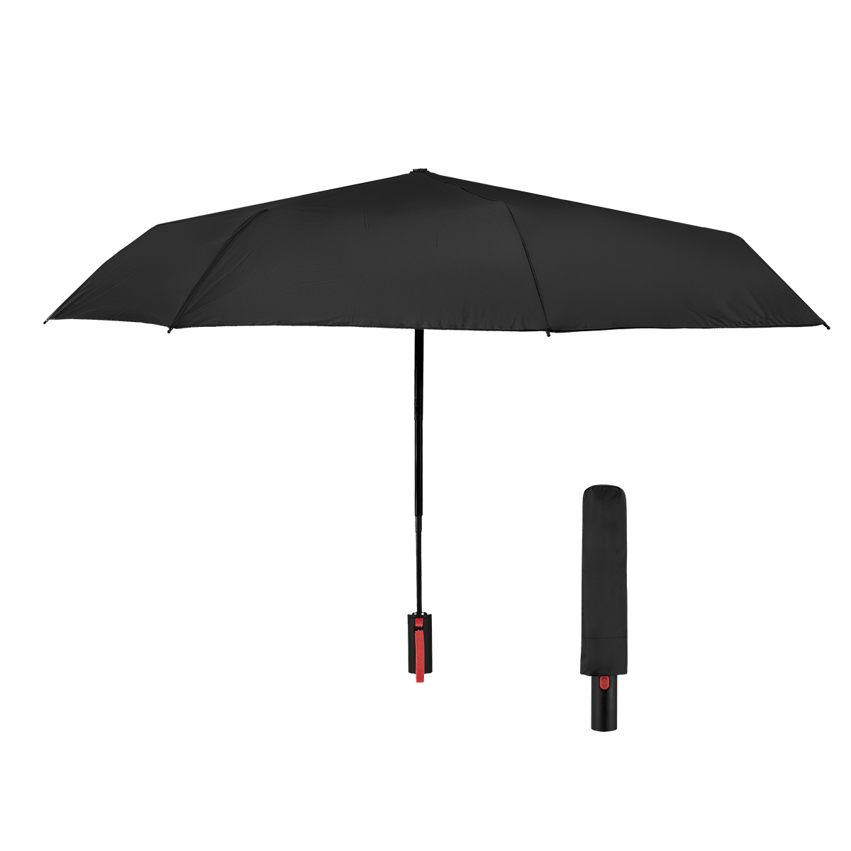42" Arc Rpet Telescopic Folding Umbrella 1