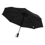 42" Arc Rpet Telescopic Folding Umbrella - 45015 BLKROY Open 42" Arc Rpet Telescopic Folding Umbrella - 45015 BLKROY Open