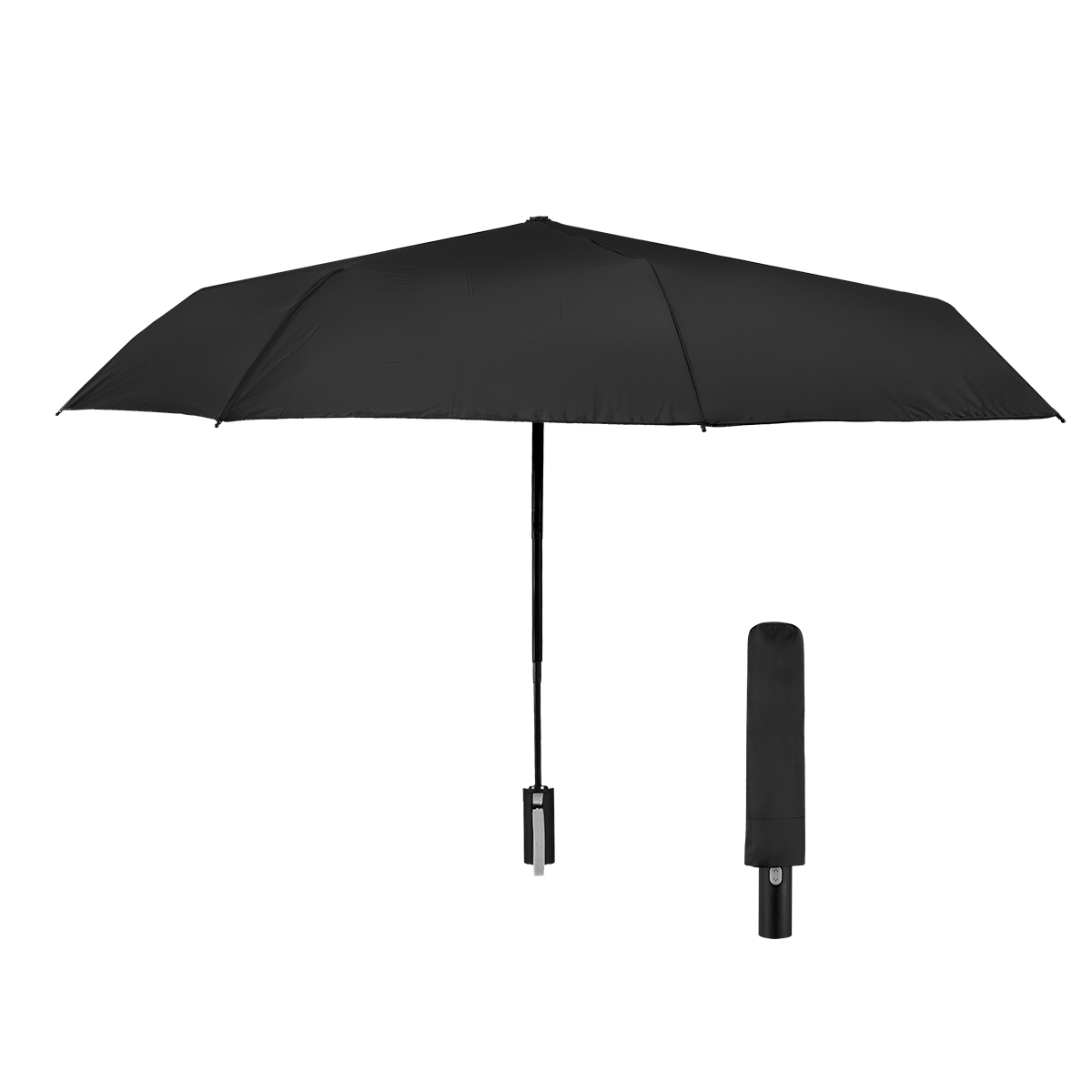 42" Arc Rpet Telescopic Folding Umbrella 1
