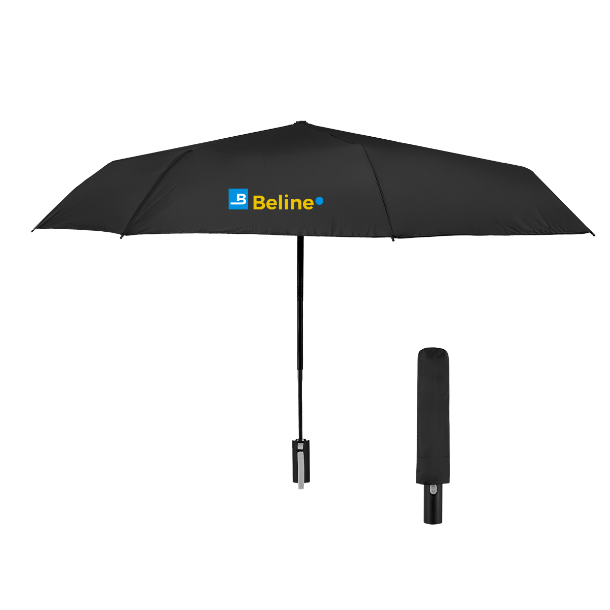 42" Arc Rpet Telescopic Folding Umbrella 1