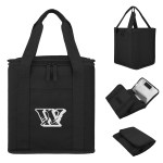 Flip 'n Chill Rpet 24 Can Foldable Cooler Bag - 35180 BLKBLK Silkscreen Flip 'n Chill Rpet 24 Can Foldable Cooler Bag - 35180 BLKBLK Silkscreen