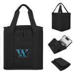 Flip 'n Chill Rpet 24 Can Foldable Cooler Bag - 35180 BLKBLK Colorbrite Flip 'n Chill Rpet 24 Can Foldable Cooler Bag - 35180 BLKBLK Colorbrite