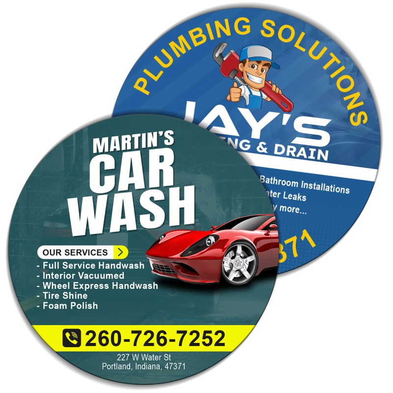 5.75" Cirlce Magnet 1 5.75" Cirlce Magnet 1