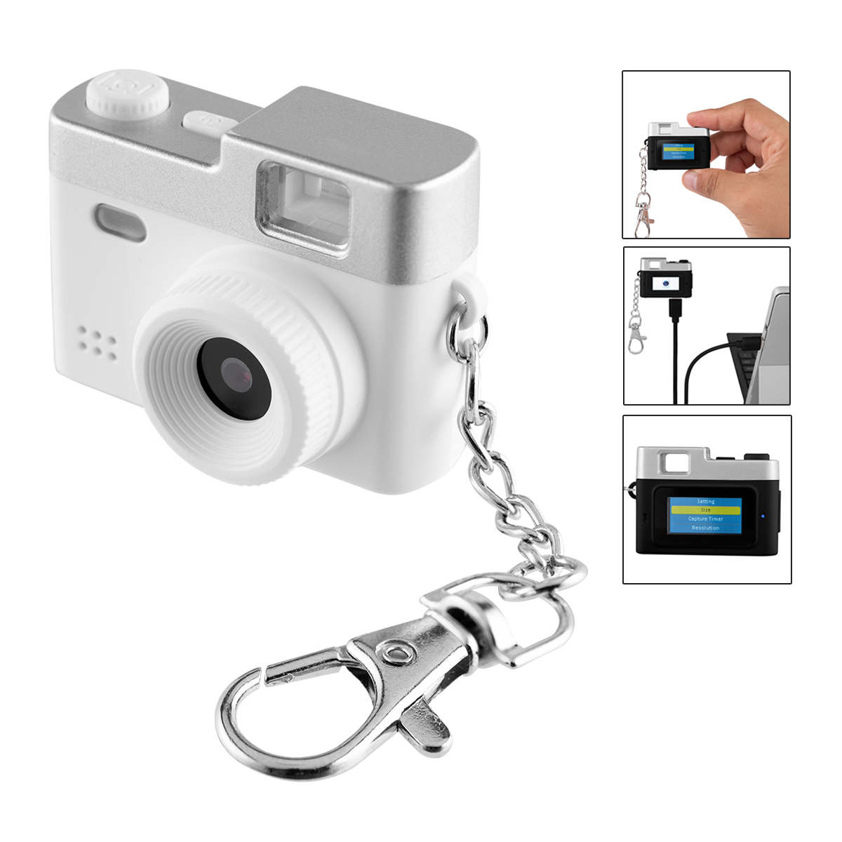 Mini Digital Camera Keychain 1