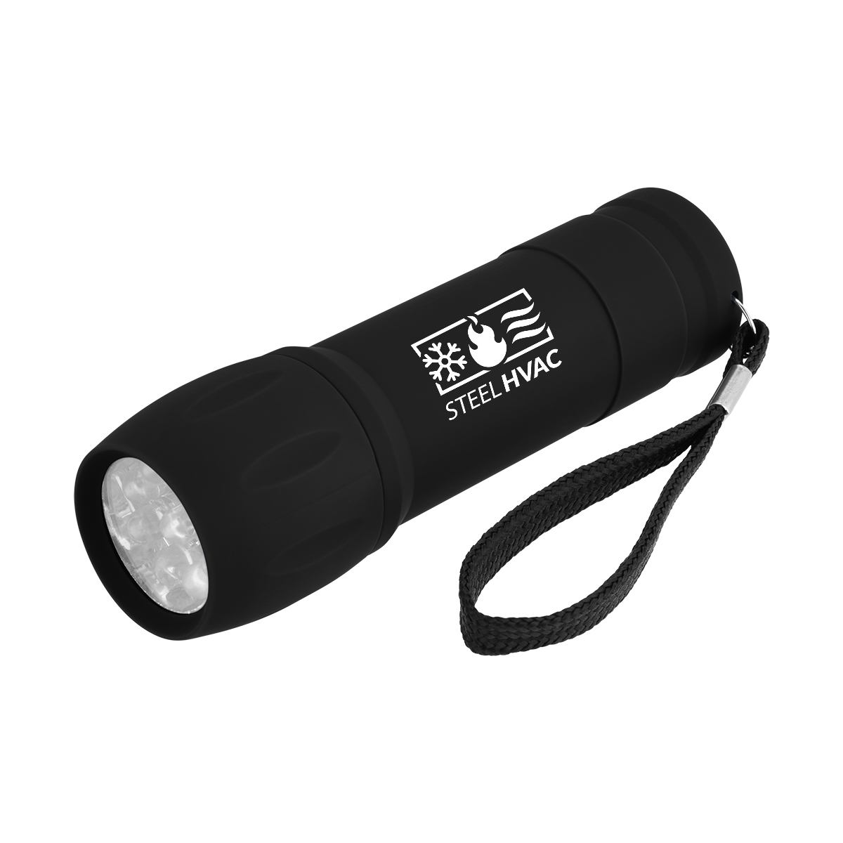 Rechargeable Rubberized Torch Light 2.0 1