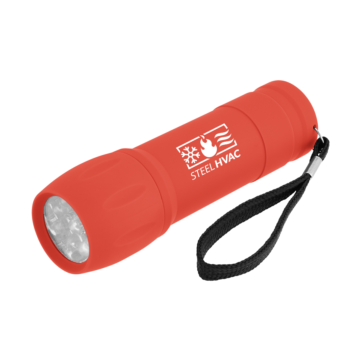 Rechargeable Rubberized Torch Light 2.0 1
