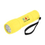 Rechargeable Rubberized Torch Light 2.0 - 25442 YEL Padprint Rechargeable Rubberized Torch Light 2.0 - 25442 YEL Padprint