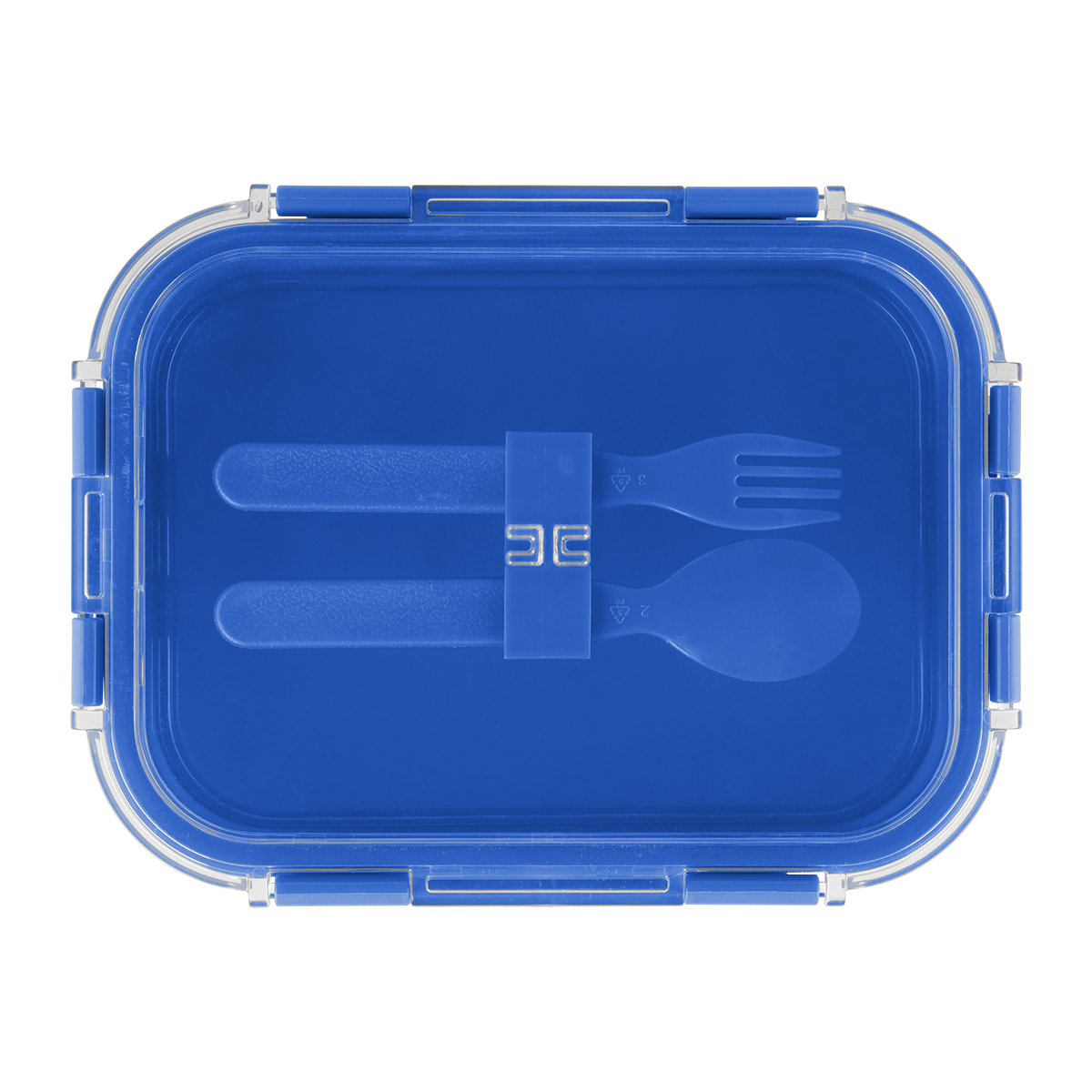 Recycled Double Decker Glass Bento Box 1