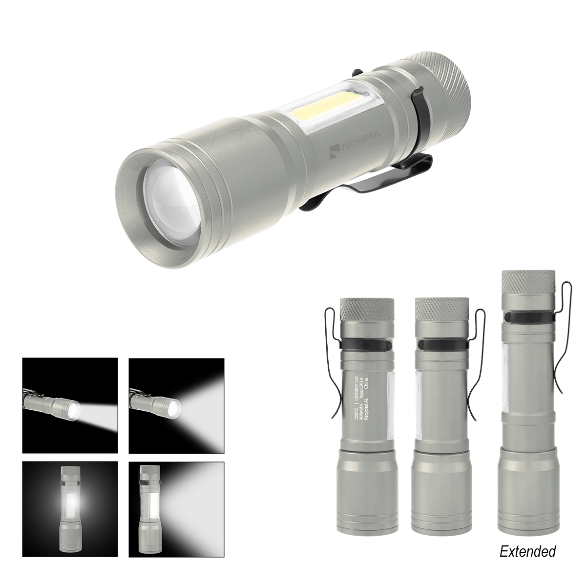 Rechargeable Freeport Focus Flashlight 2.0 1