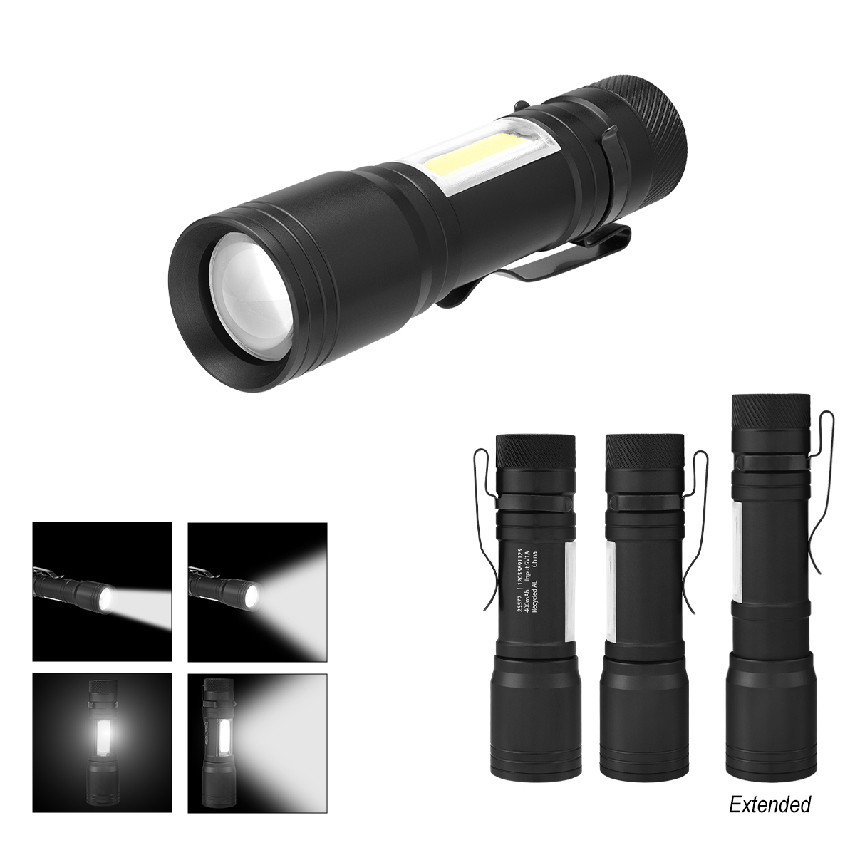 Rechargeable Freeport Focus Flashlight 2.0 1