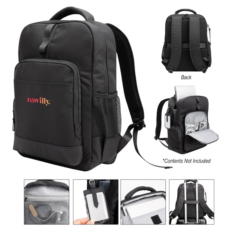Deluxe Executive Active Rpet Laptop Backpack 1 Deluxe Executive Active Rpet Laptop Backpack 1
