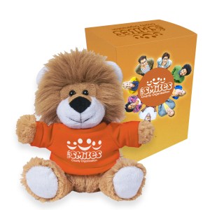 6" Lovable Lion With Custom Box 1 6" Lovable Lion With Custom Box 1