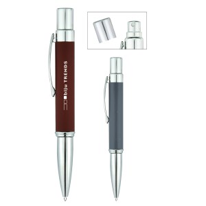 Aluminum Sanitizer Spray Bottle With Pen 1 Aluminum Sanitizer Spray Bottle With Pen 1