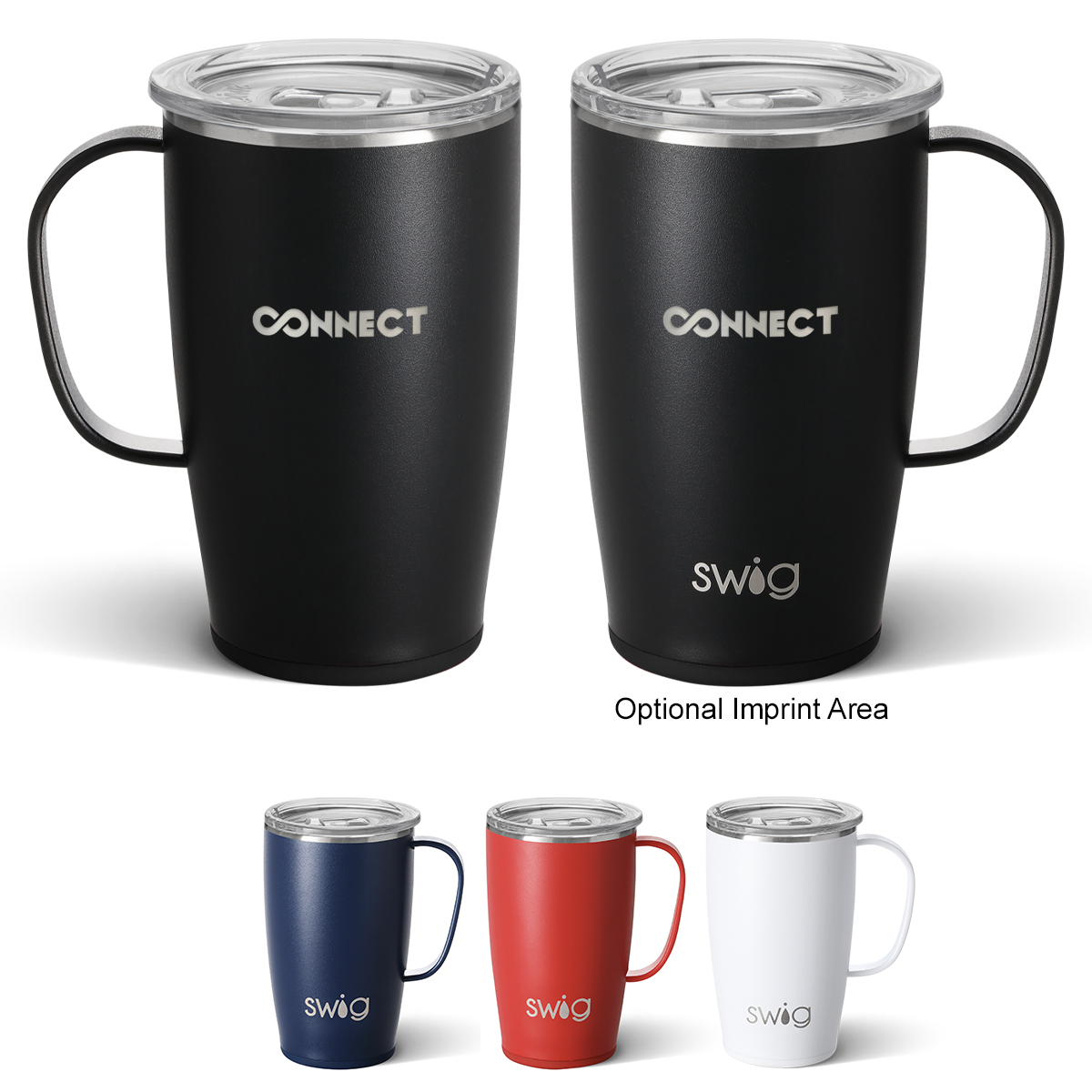 18 Oz. Swig Life Stainless Steel Travel Tumbler 1