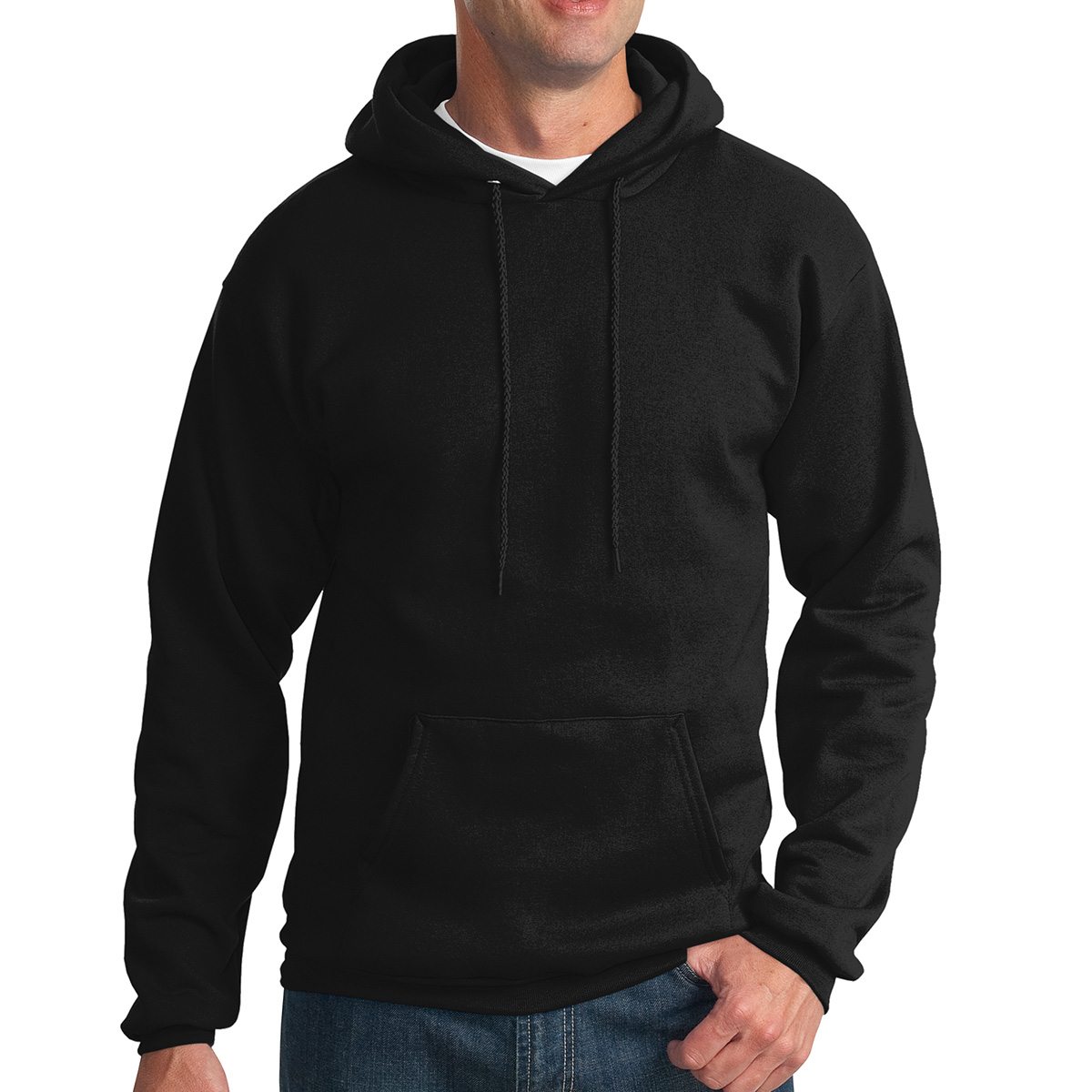 Port & Company® Essential Fleece Pullover Hooded Sweatshirt 1