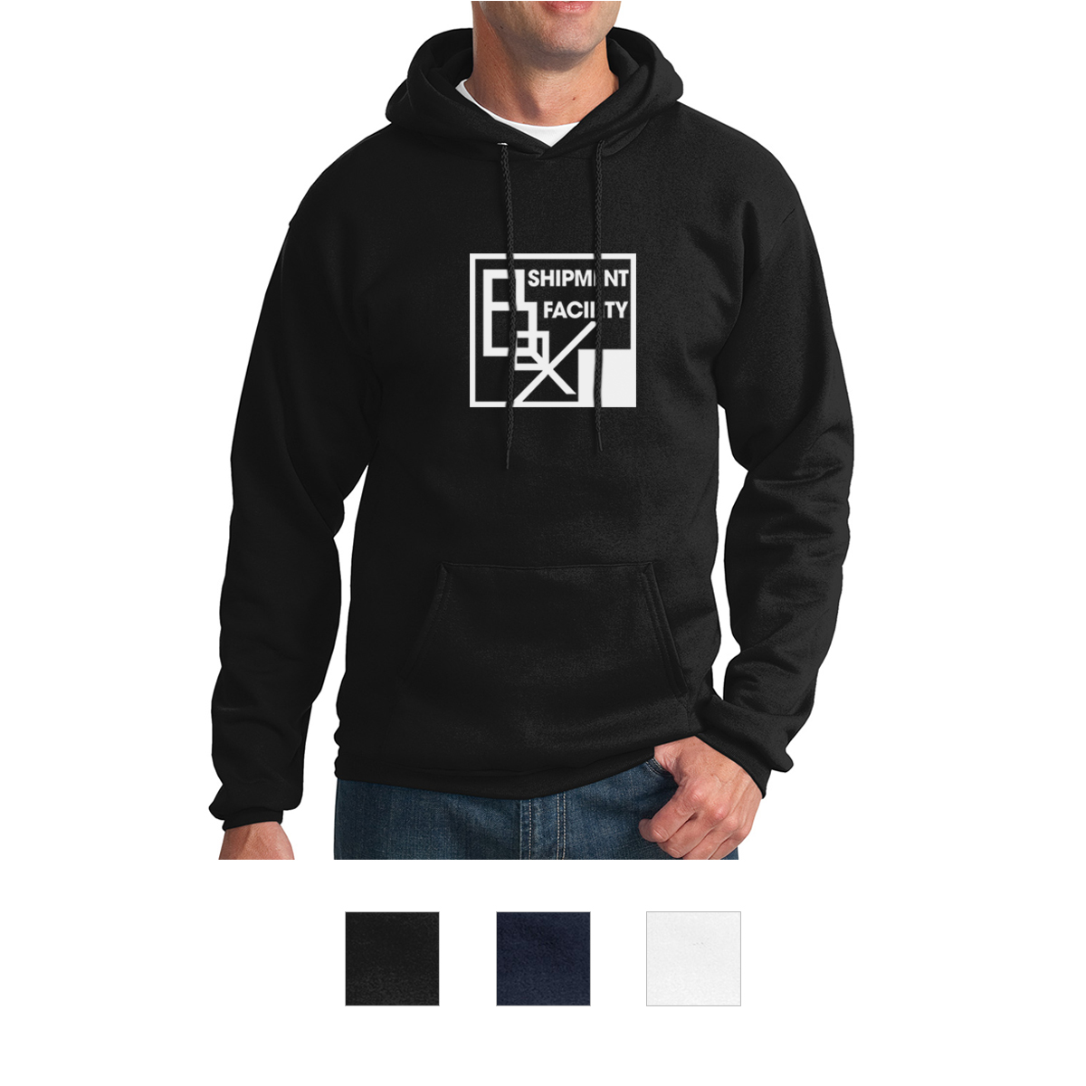 Port & Company® Essential Fleece Pullover Hooded Sweatshirt 1
