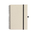 Natural Paper Spiral Notebook - 65034 NATRED Silkscreen Natural Paper Spiral Notebook - 65034 NATRED Silkscreen