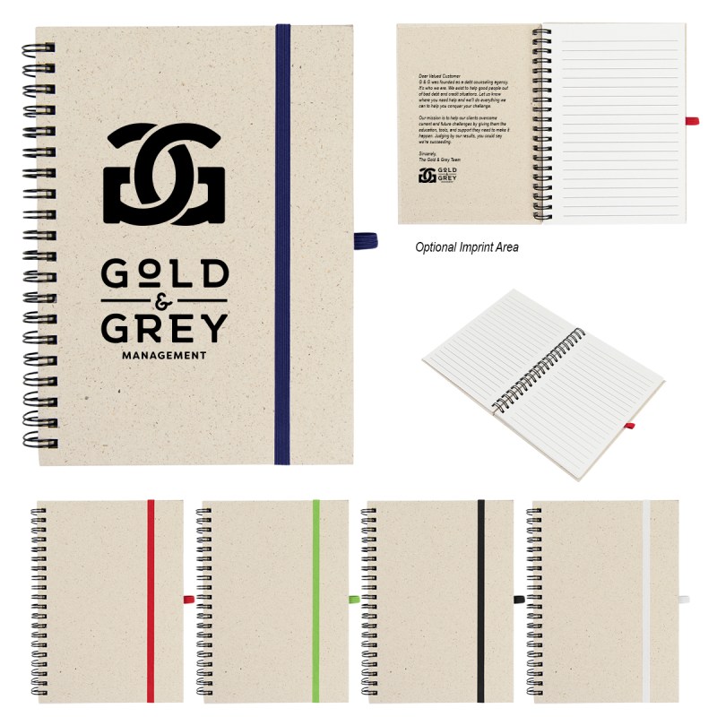 Natural Paper Spiral Notebook 1 Natural Paper Spiral Notebook 1