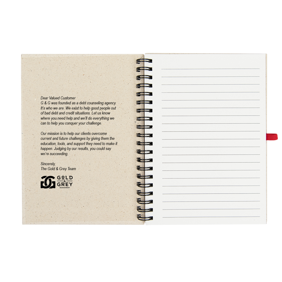 Natural Paper Spiral Notebook 1