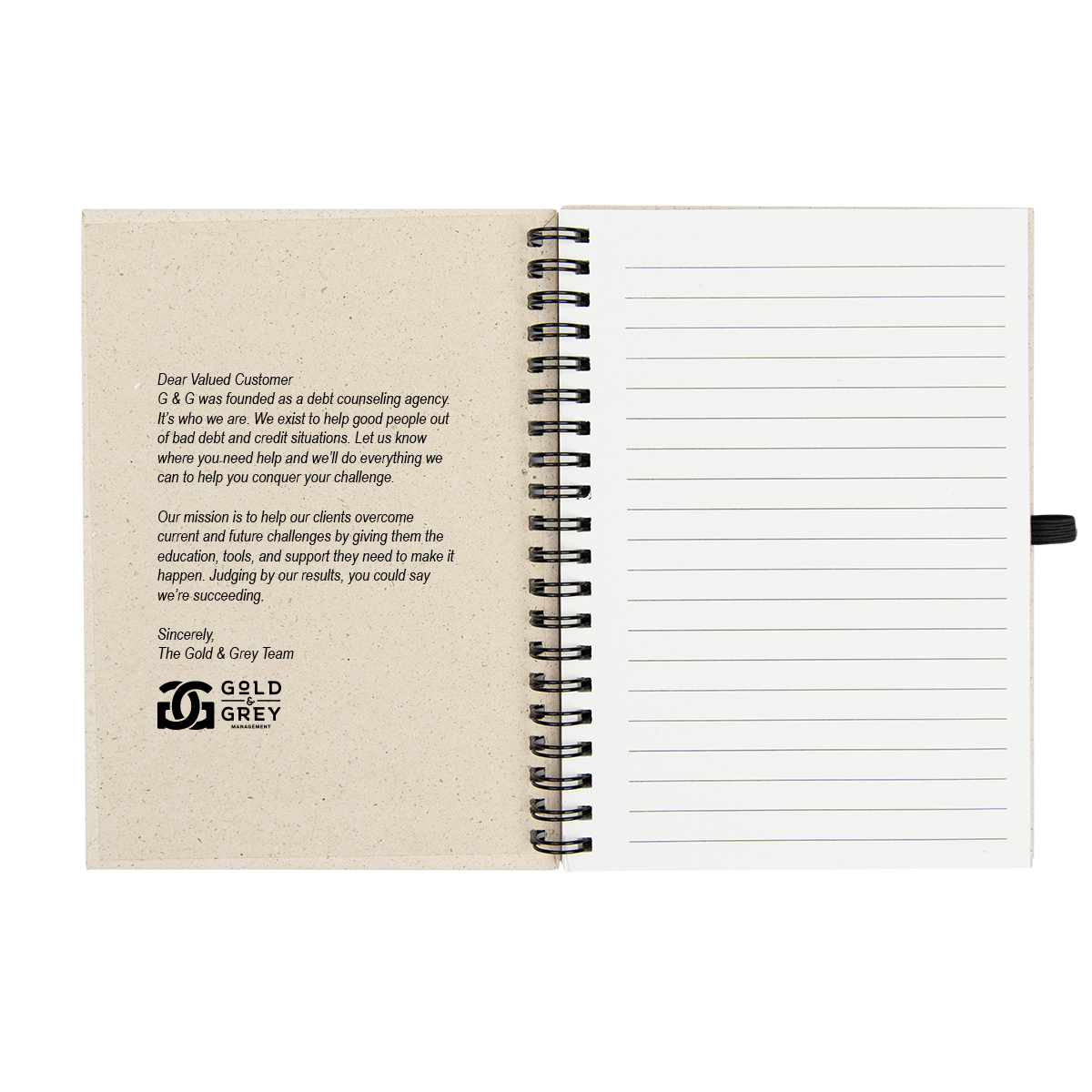 Natural Paper Spiral Notebook 1