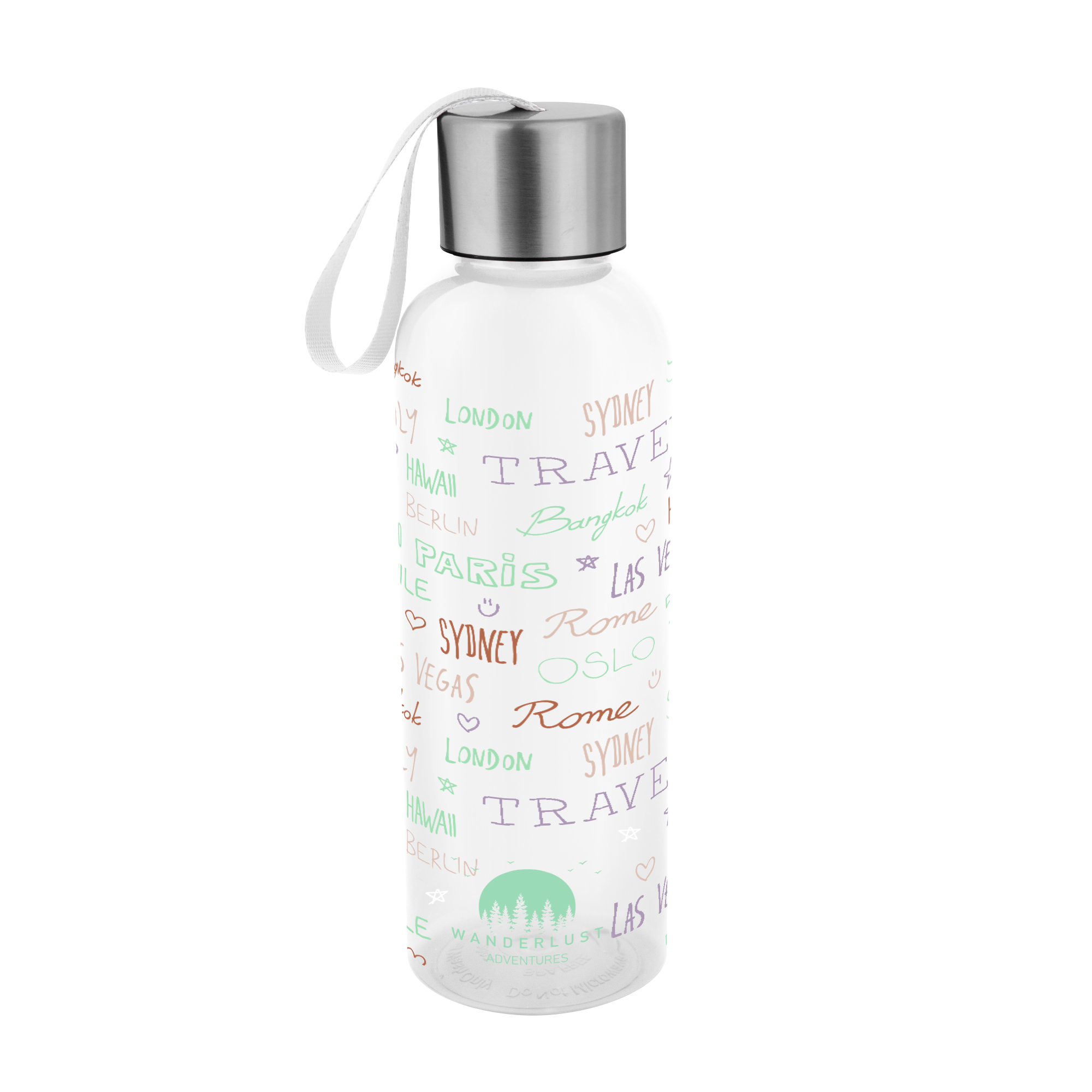 20 Oz. Full Color Jaclyn Rpet Bottle 1