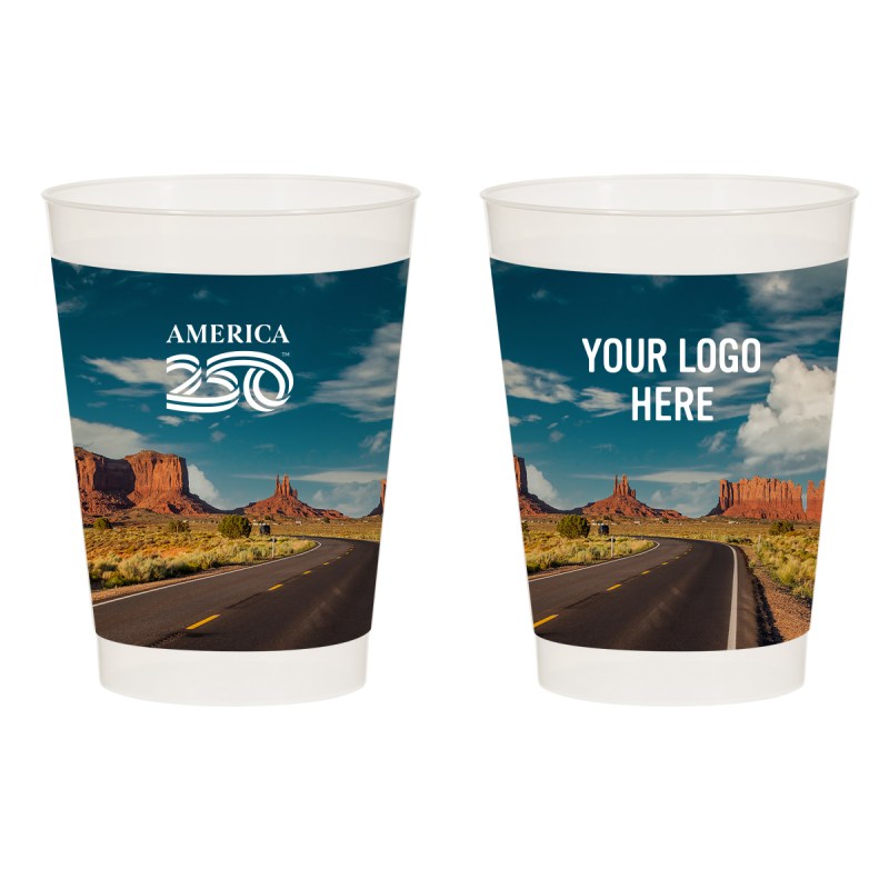 America250™ 10 Oz. Full Color Frost Flex Stadium Cup 1 America250™ 10 Oz. Full Color Frost Flex Stadium Cup 1