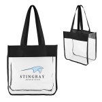 Cassie Clear Eva Tote Bag - 30213 CLRBLK Colorbrite Cassie Clear Eva Tote Bag - 30213 CLRBLK Colorbrite