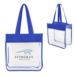 Cassie Clear Eva Tote Bag - 30213 CLRROY Colorbrite Cassie Clear Eva Tote Bag - 30213 CLRROY Colorbrite