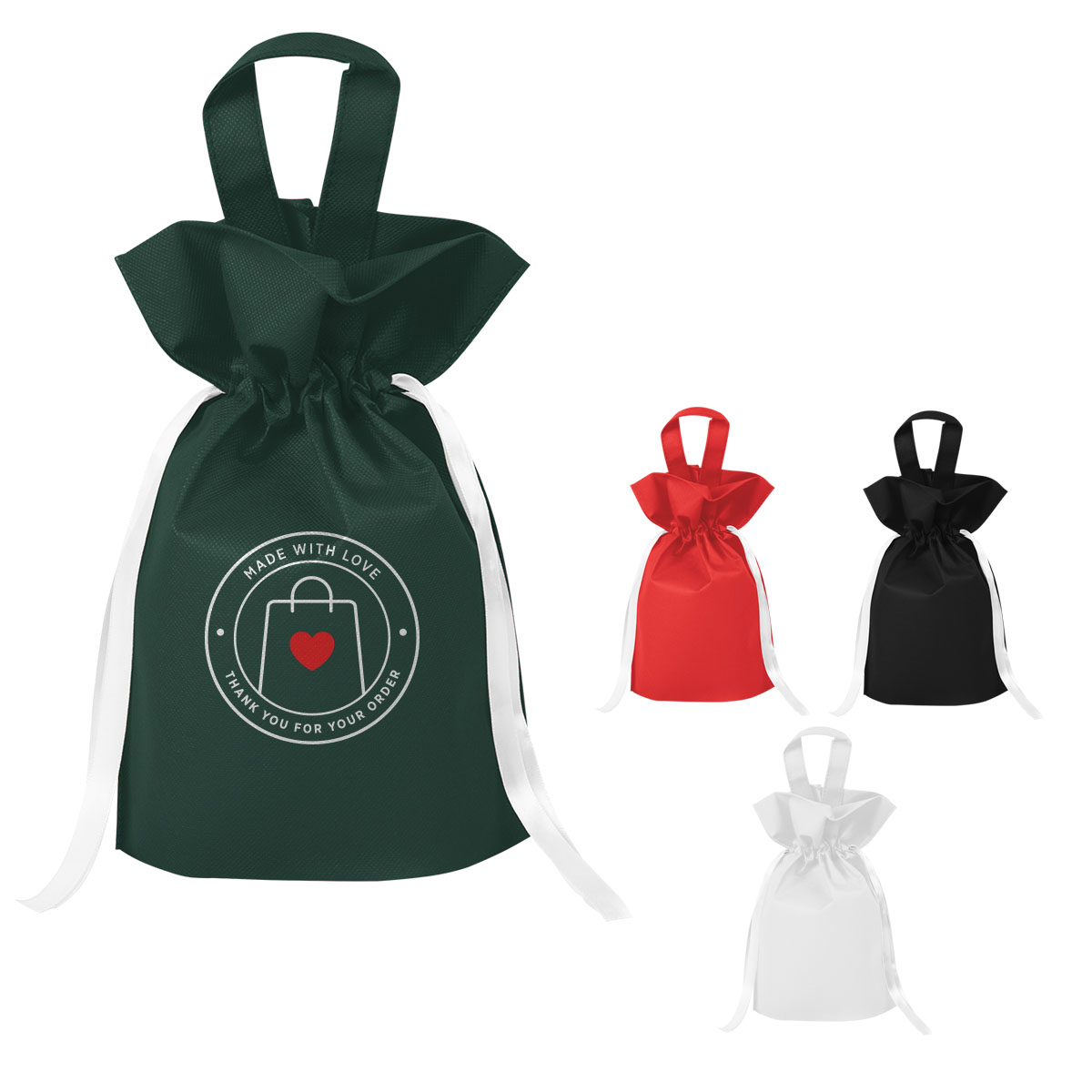 Goodie Drop Recycled Non-woven Gift Sack 1
