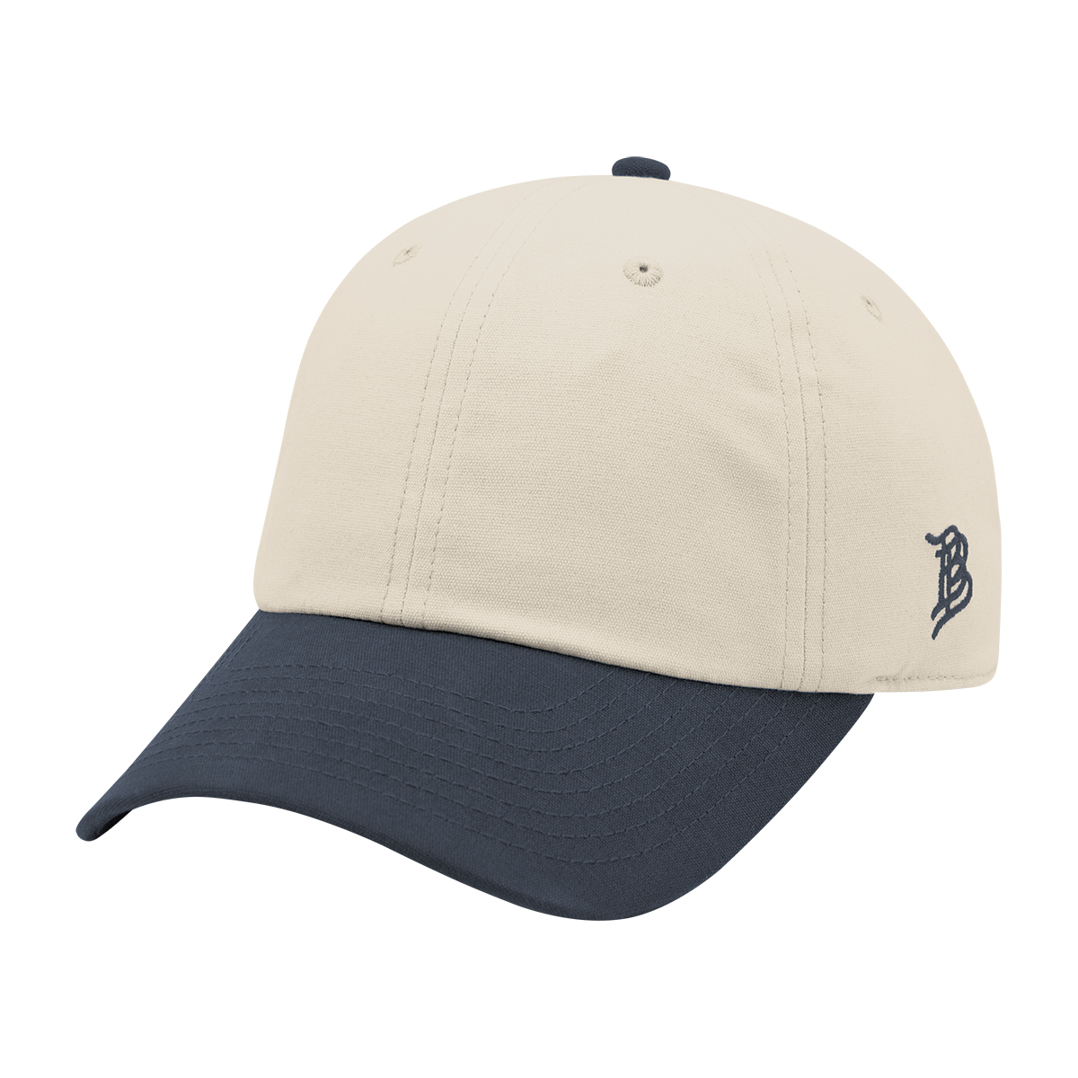 Branded Bills 525-01x Bare Curved Performance Cotton Canvas Dad Cap 1