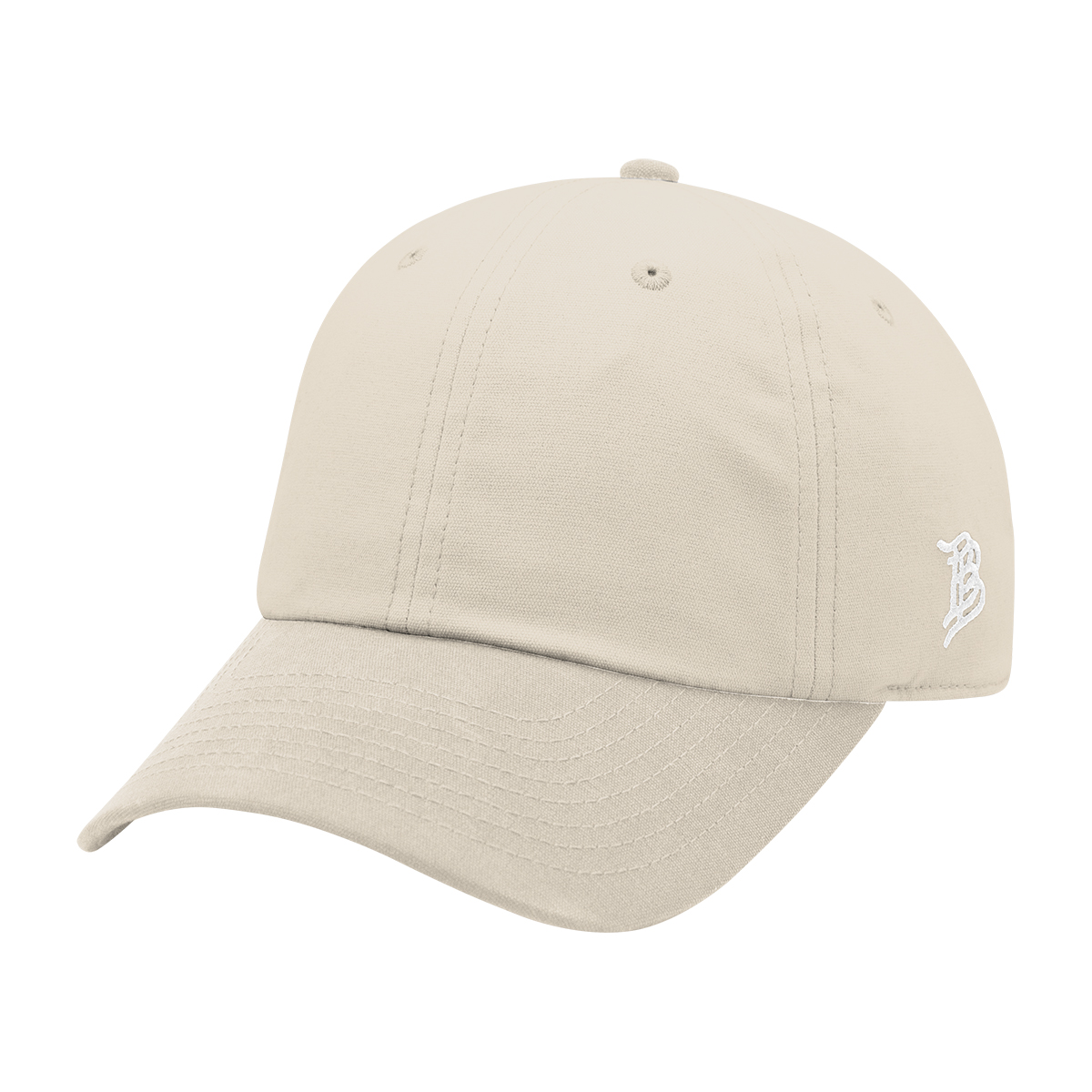 Branded Bills 525-01x Bare Curved Performance Cotton Canvas Dad Cap 1