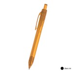 Oasis Bottle-inspired Pen - 660 TRNORNBLK Front Oasis Bottle-inspired Pen - 660 TRNORNBLK Front