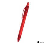 Oasis Bottle-inspired Pen - 660 TRNREDBLK Silkscreen Oasis Bottle-inspired Pen - 660 TRNREDBLK Silkscreen