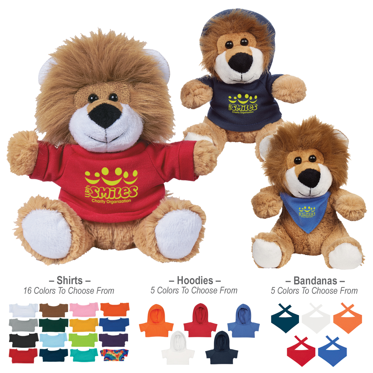 6" Lovable Lion 1