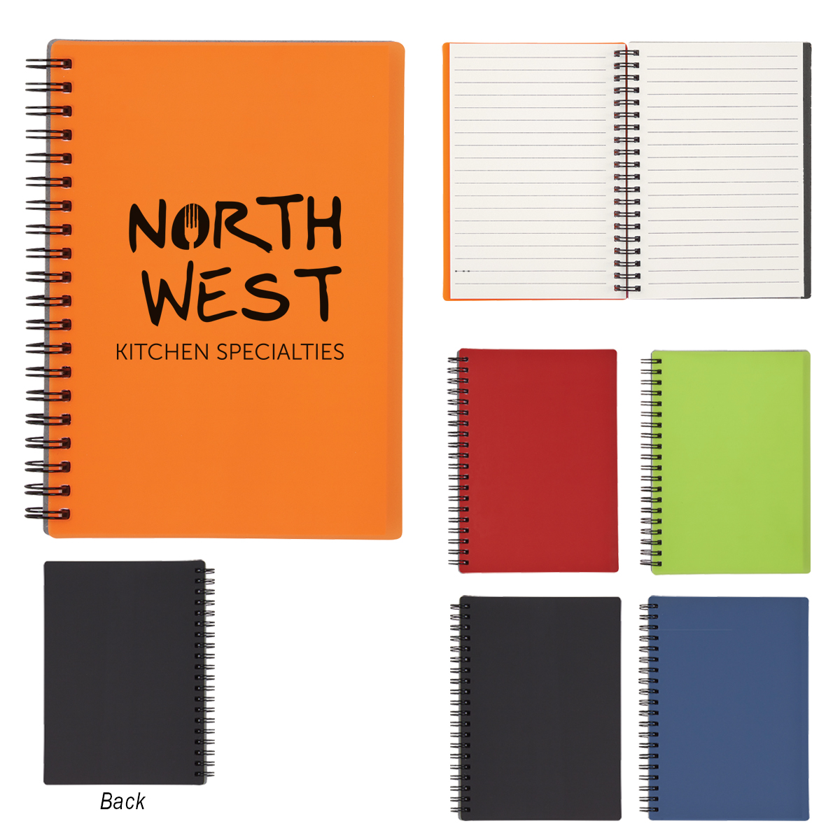Rubbery Spiral Notebook 1