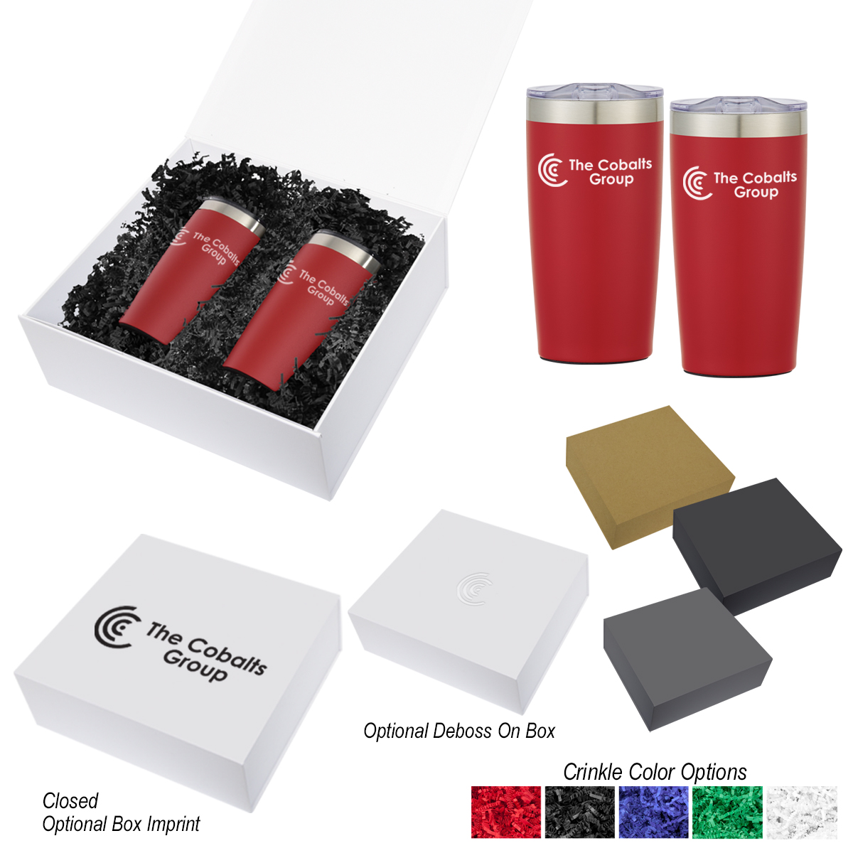 20 Oz. Two-tone Himalayan Tumbler Gift Set 1