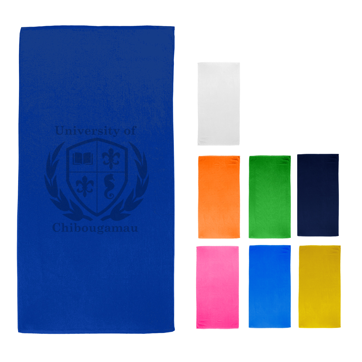 35" X 60" Velour Beach Towel 1